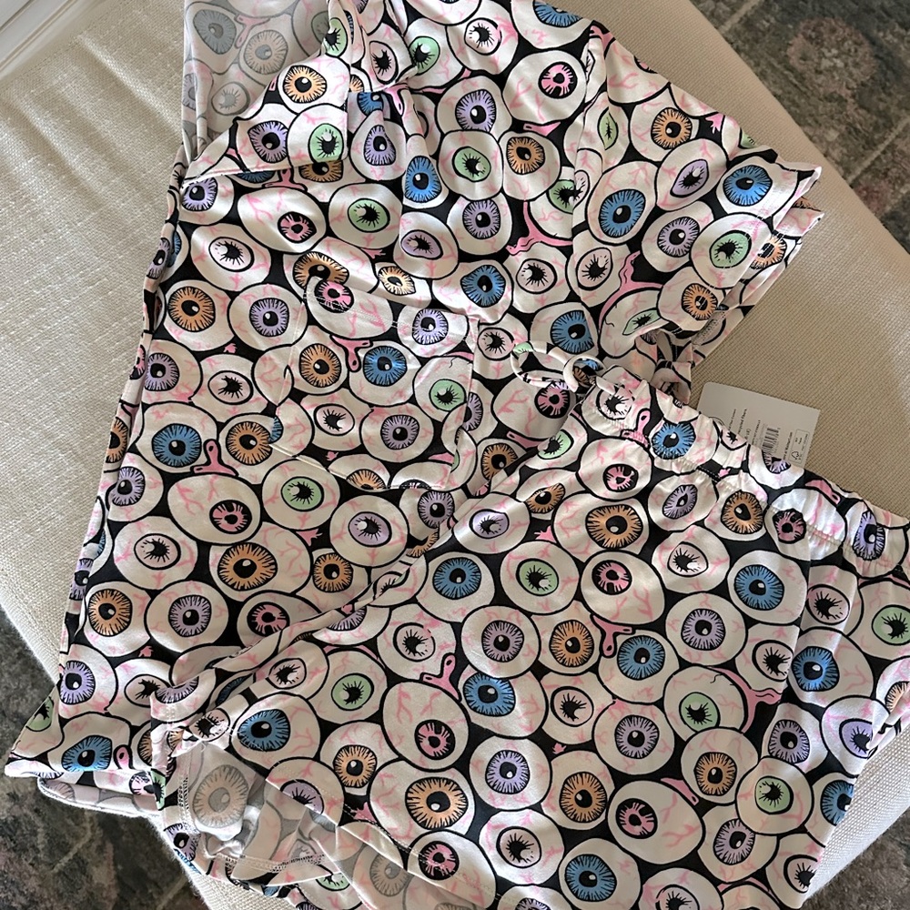 Halloween Pajamas Set (Eyeballs) *NEW*